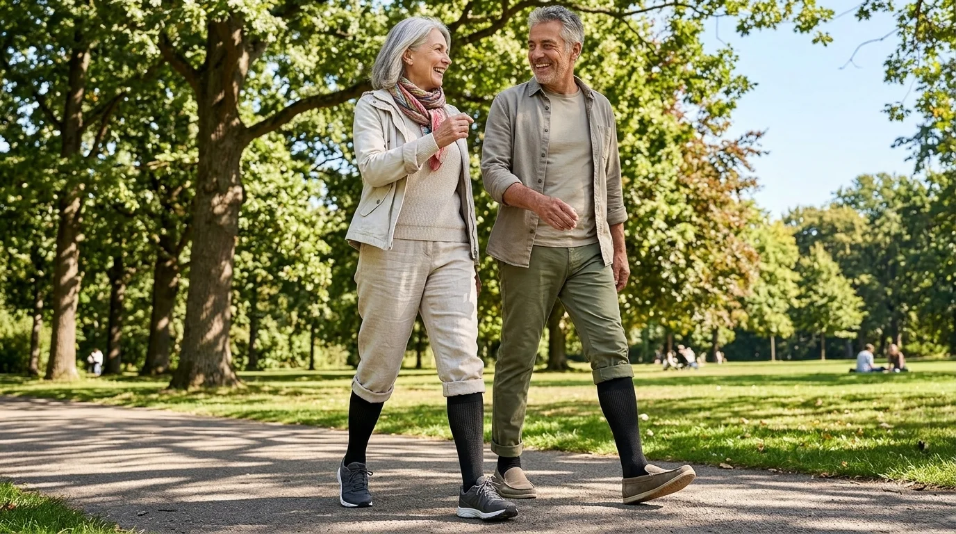 Altersgut Komfortstr&uuml;mpfe im Einsatz